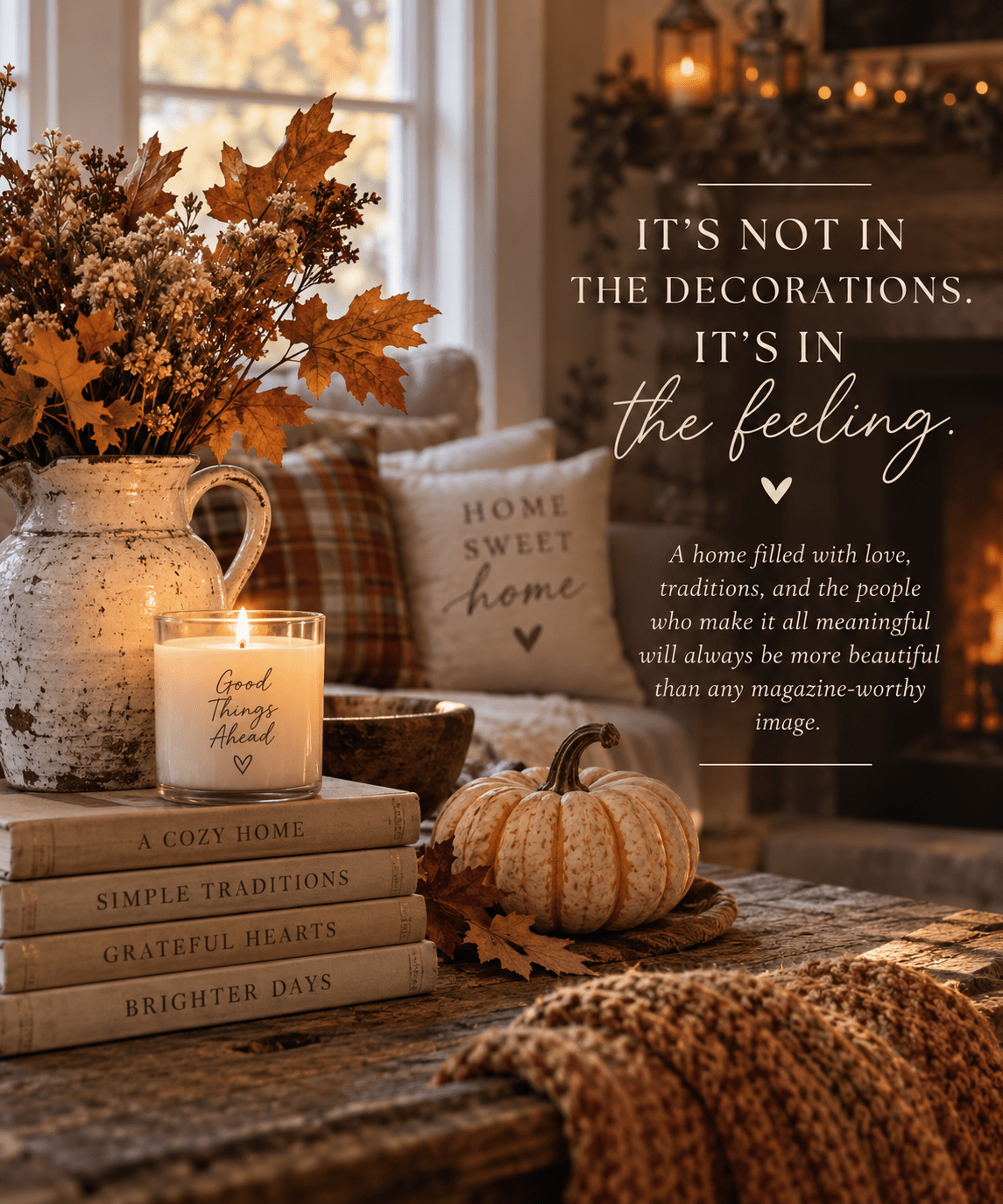 Making Room for a New Season, The Feeling of Home & New Beginnings - Winterberry Hearth