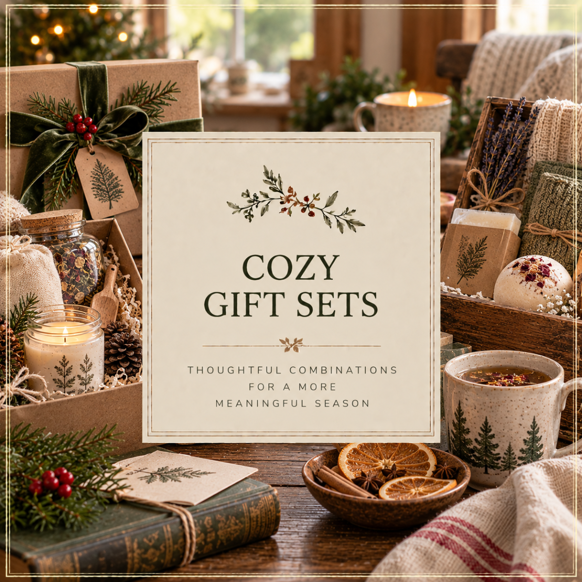 Cozy Curated Gift Boxes - Winterberry Hearth