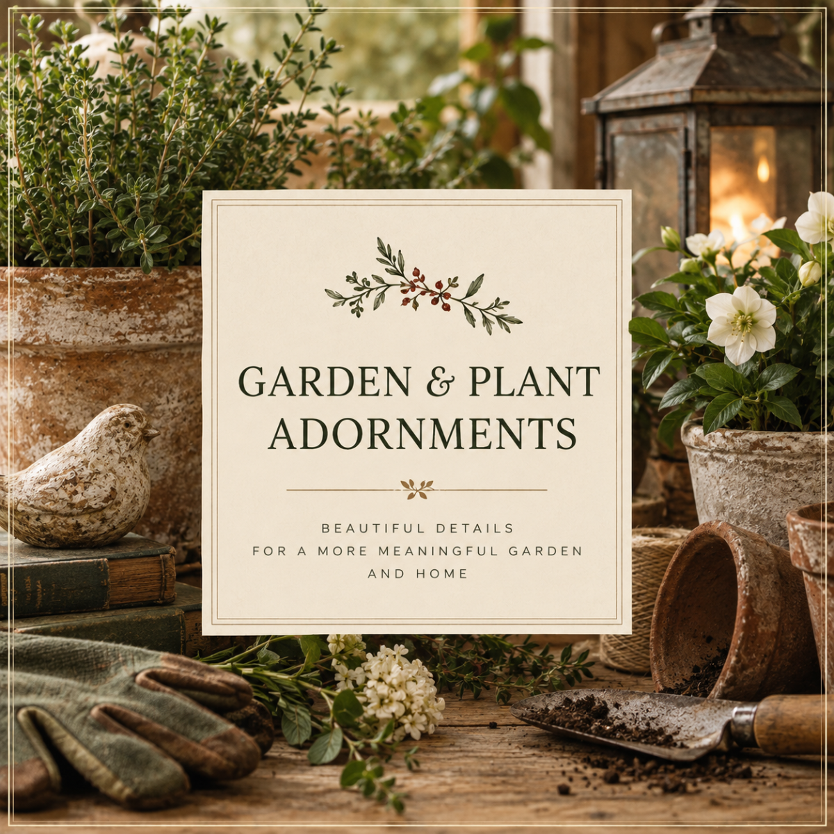 Garden & Plant Decor - Winterberry Hearth