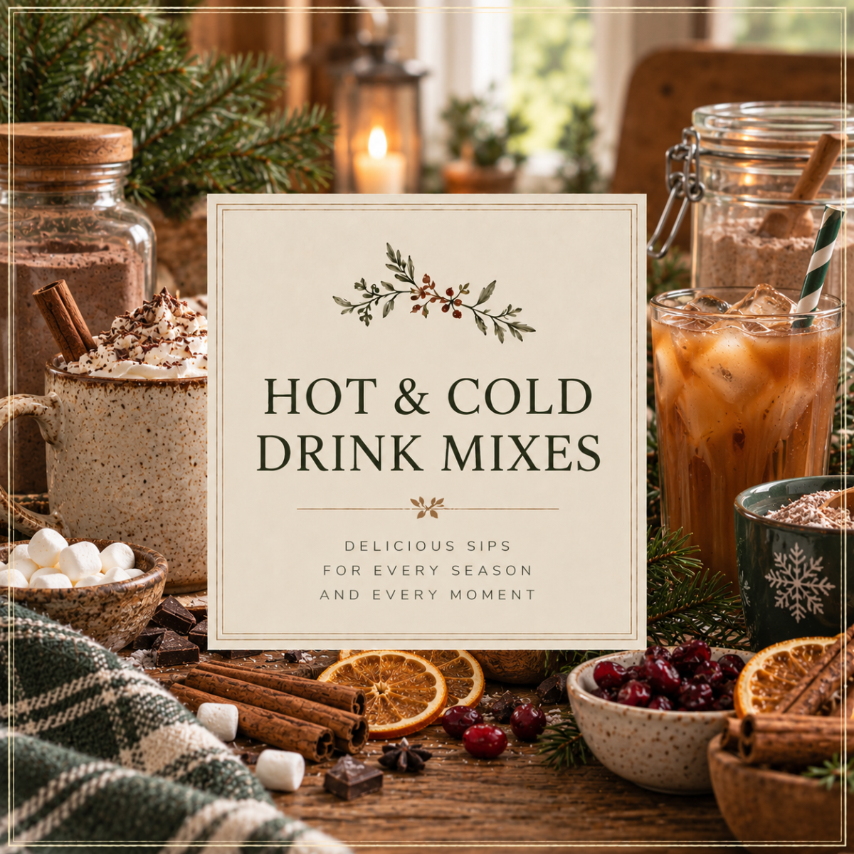 Hot & Cold Drink Mixes - Winterberry Hearth