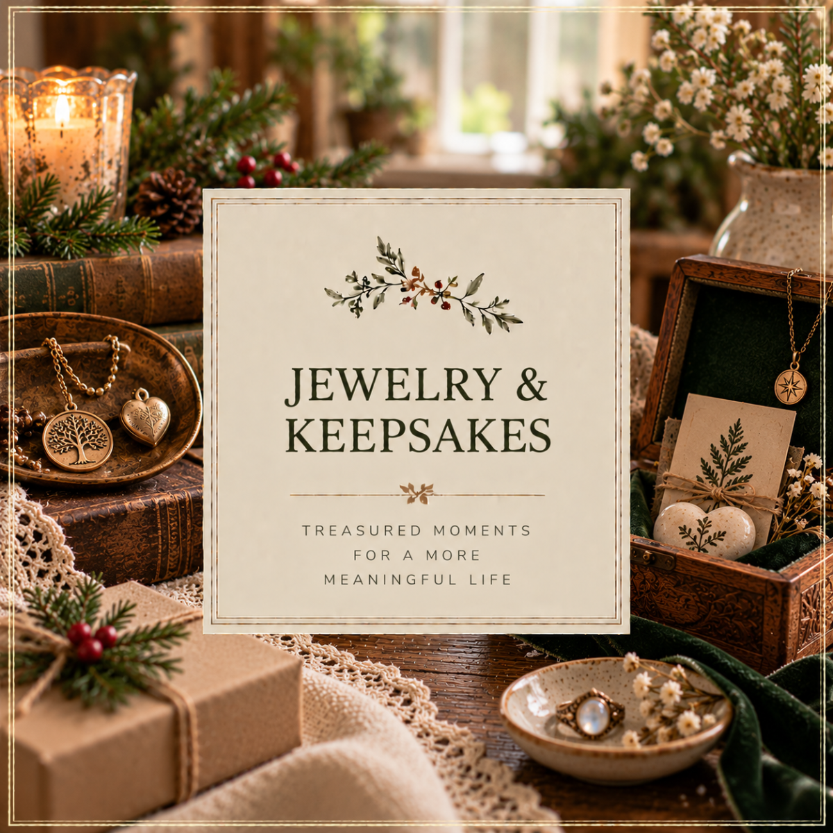 Jewelry & Keepsakes - Winterberry Hearth