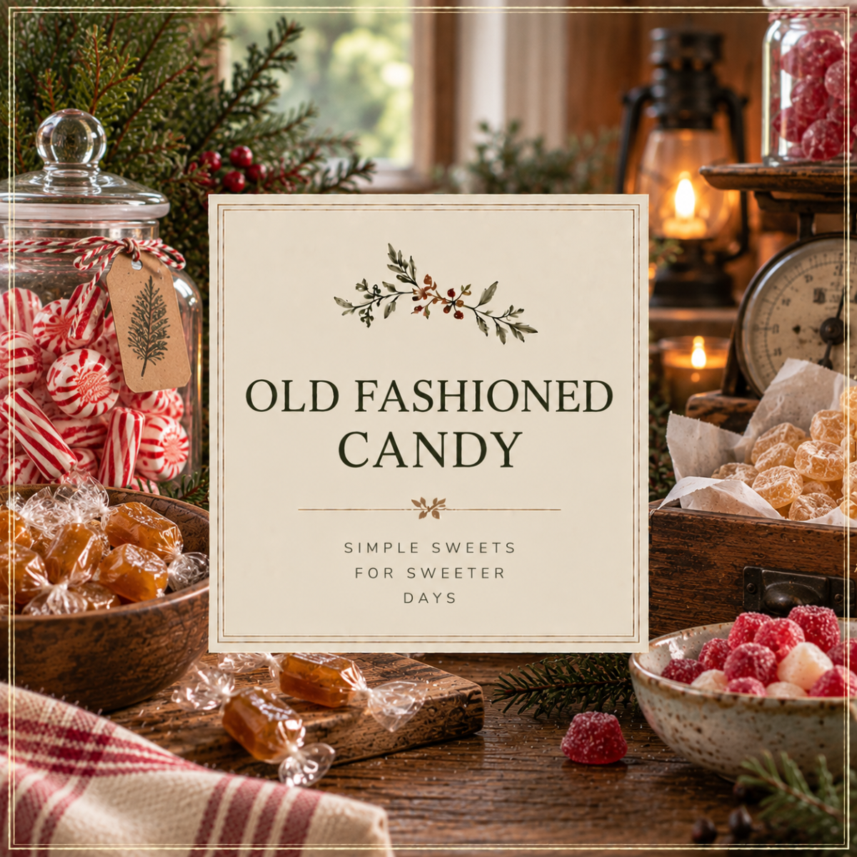 Old Fashioned Candy - Winterberry Hearth