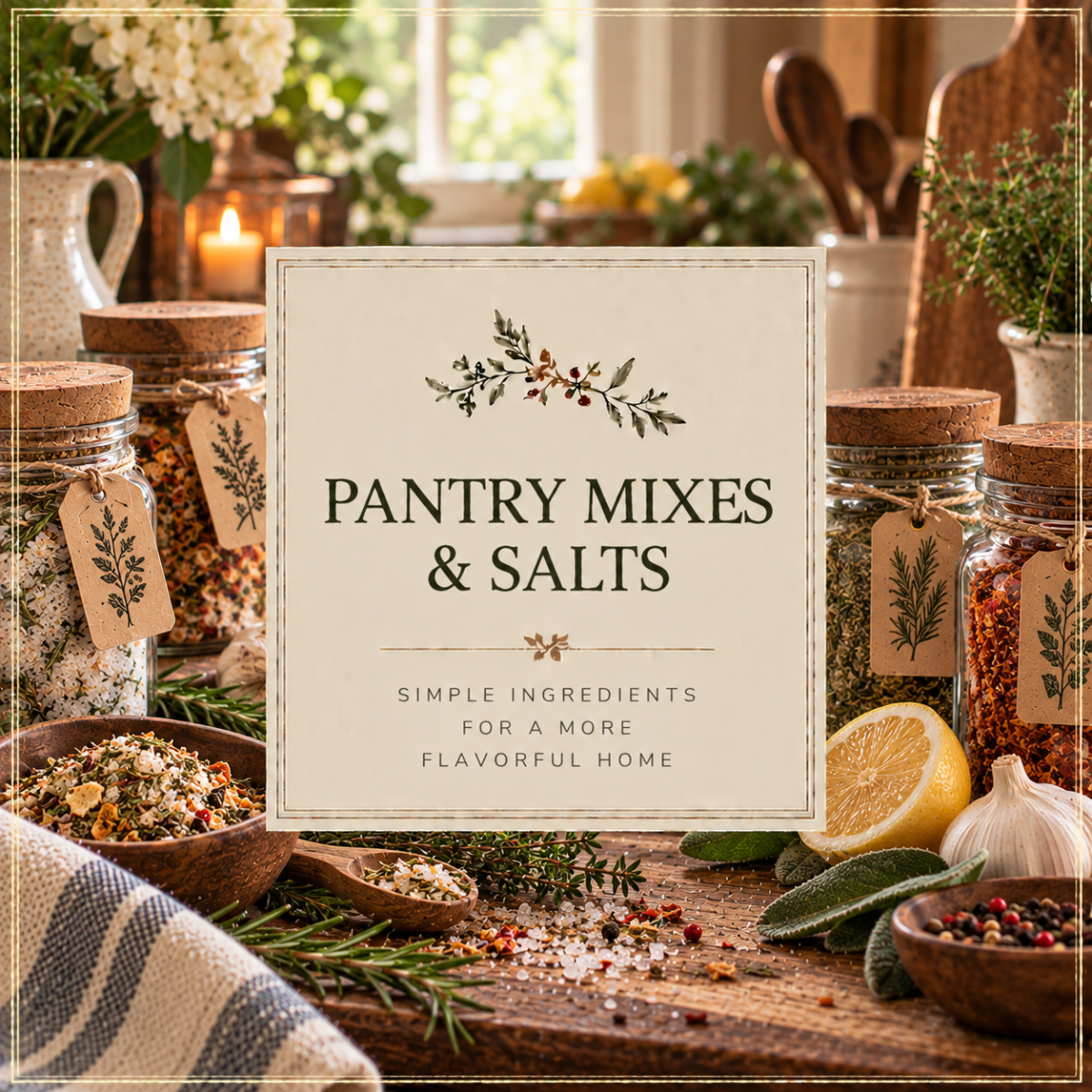 Pantry Mixes & Salts - Winterberry Hearth