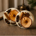 Apple Cider Hearth Wax Melt, Wickless Candle, Lamp Warmer Tart, Cozy Autumn Fragrance - Winterberry Hearth