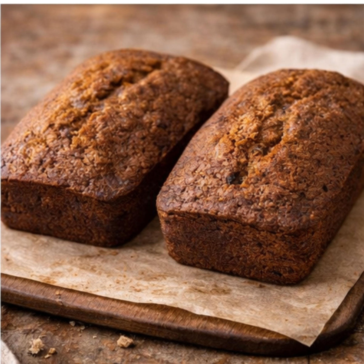 Banana Bread Loaf, Walnut or Pecan Options, Moist Homemade Bread, Fresh Baked Comfort Food - Winterberry Hearth