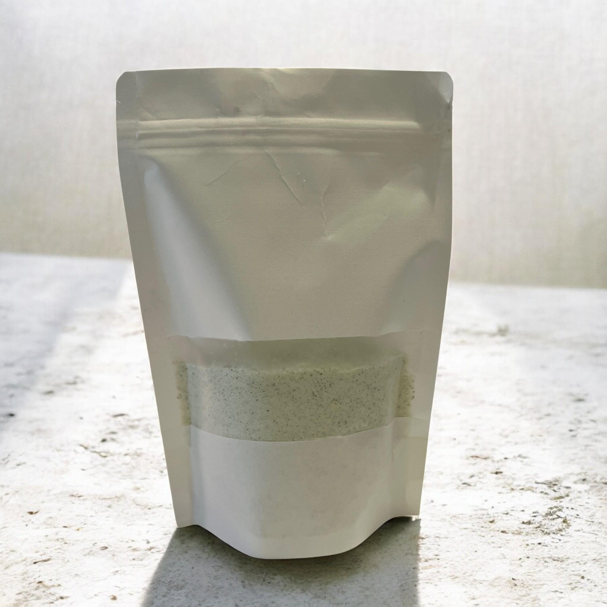 Basil Salt, Fresh Gourmet Herb Blend, Finishing Salt for Cooking, Tomatoes & Pasta - Winterberry Hearth