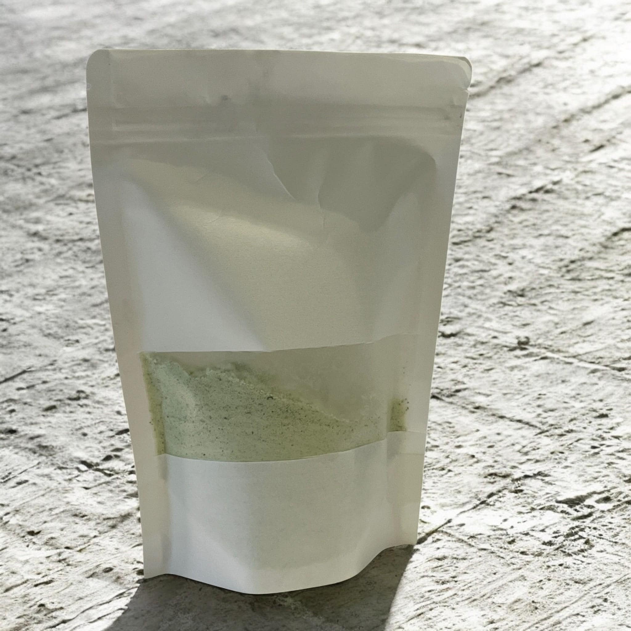 Basil Salt, Fresh Gourmet Herb Blend, Finishing Salt for Cooking, Tomatoes & Pasta - Winterberry Hearth