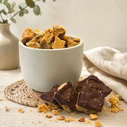 Brown Sugar Butter Candy: Chocolate Sea Salt Fudge - Winterberry Hearth