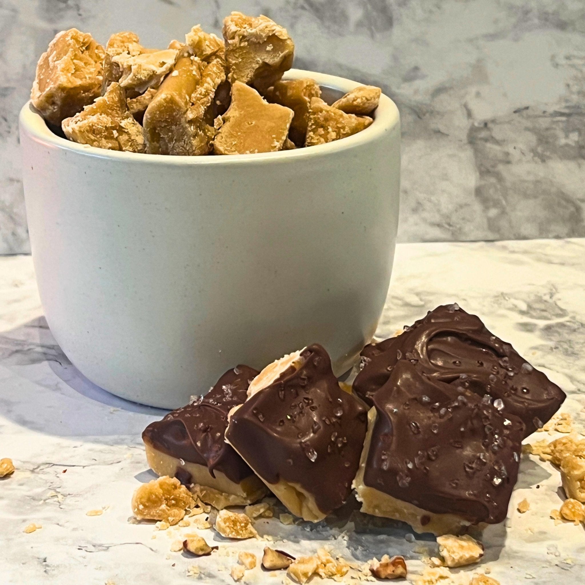 Brown Sugar Butter Candy: Chocolate Sea Salt Fudge - Winterberry Hearth