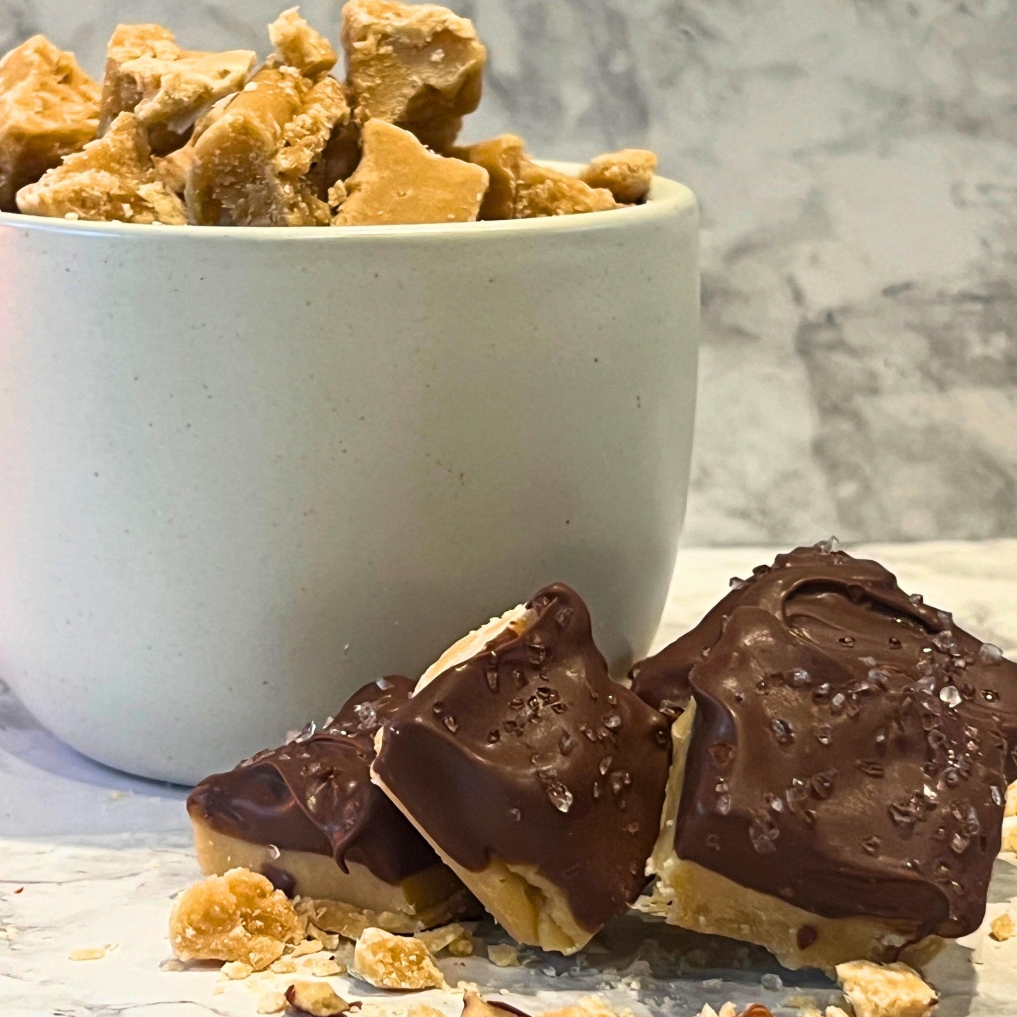 Brown Sugar Butter Candy: Chocolate Sea Salt Fudge - Winterberry Hearth