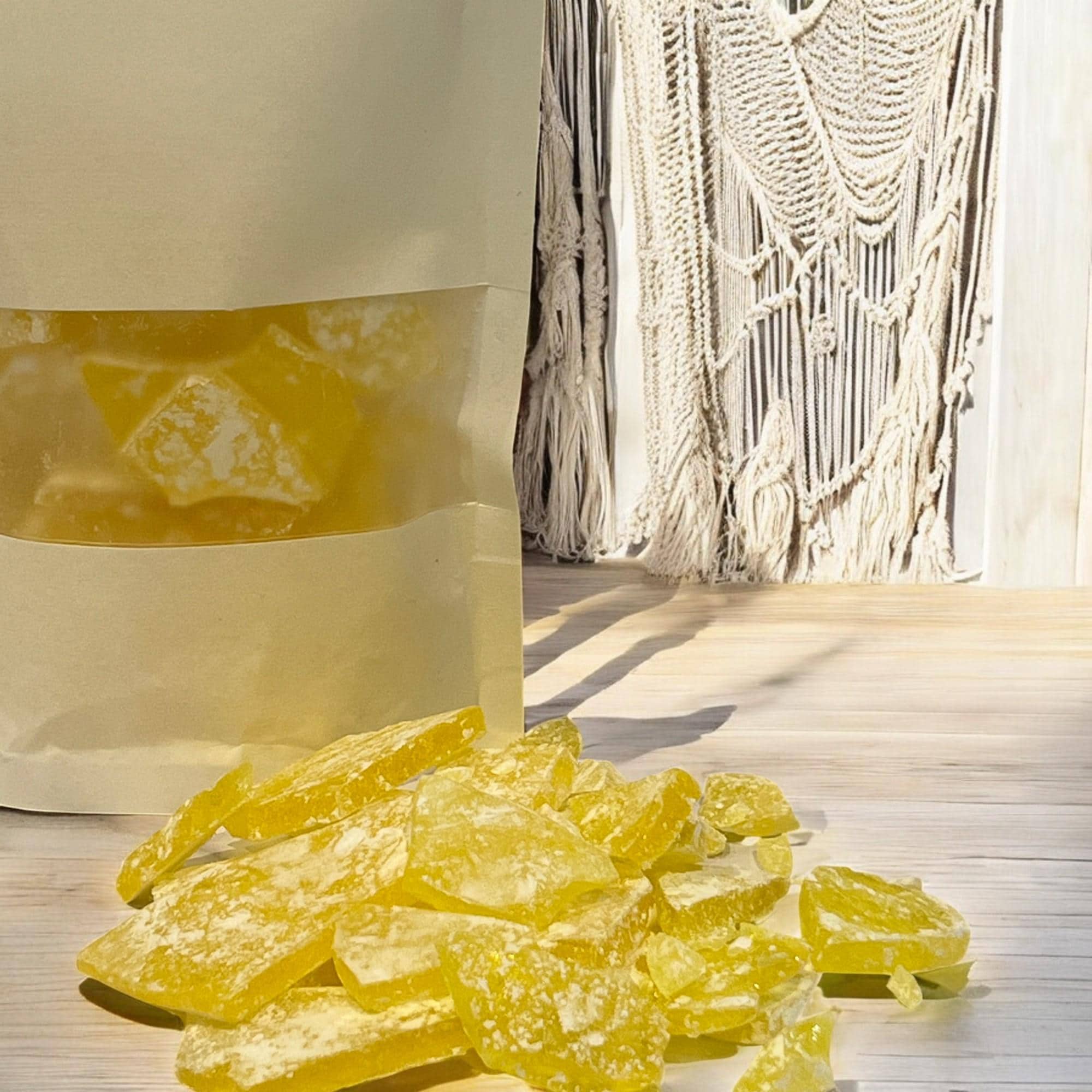 Butter Rum Old-Fashioned Hard Tack Candy 1lb, Nostalgic Rock Candy Treat, Vintage Suckers - Winterberry Hearth