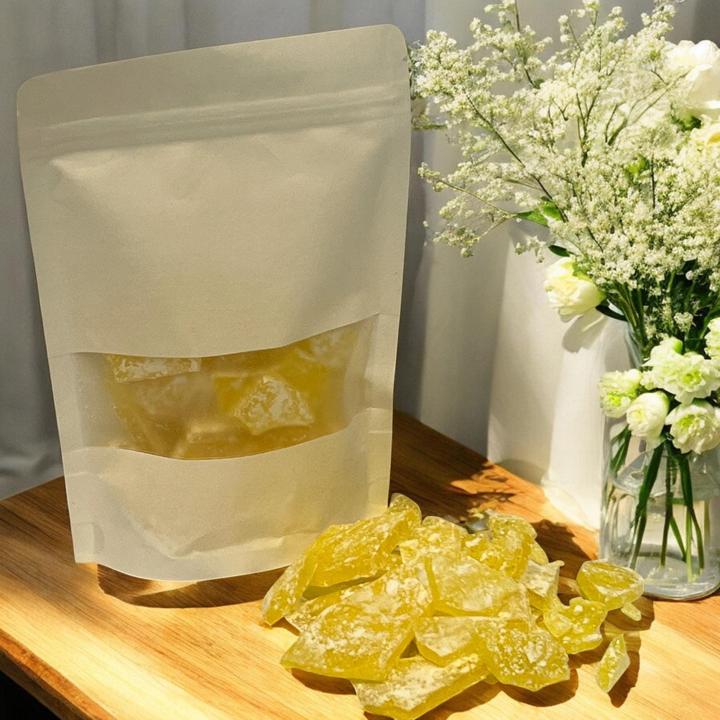 Butterscotch Old-Fashioned Hard Tack Candy 1lb, Nostalgic Vintage Rock Candy Treat - Winterberry Hearth