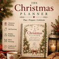 Christmas Planner Printable, Holiday Organizer, Christmas Binder, Gift Tracker - Winterberry Hearth