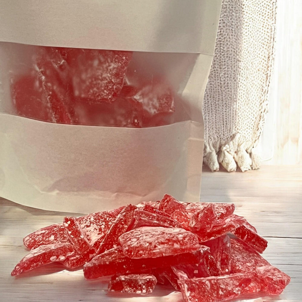 Cinnamon Old Fashioned Hard Tack Candy, Nostalgic Rock Candy Homemade Treat - Winterberry Hearth