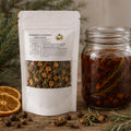 Evergreen Gathering Mulling Spice Blend, Apple Cider Kit, Mulled Wine Drink Pack Old World - Winterberry Hearth