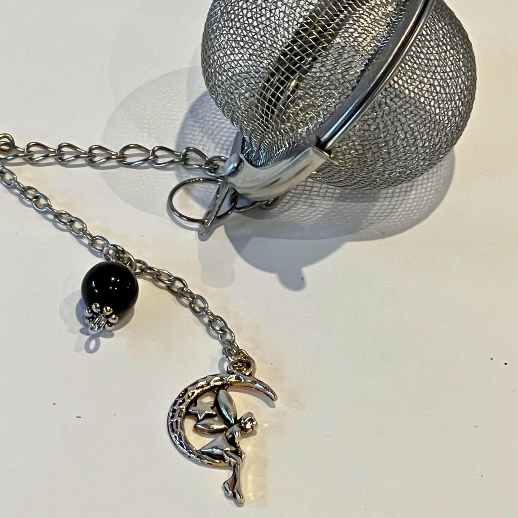 Fairy Moon Loose Leaf Tea Steeper, Herbal Tea Infuser & Strainer - Winterberry Hearth
