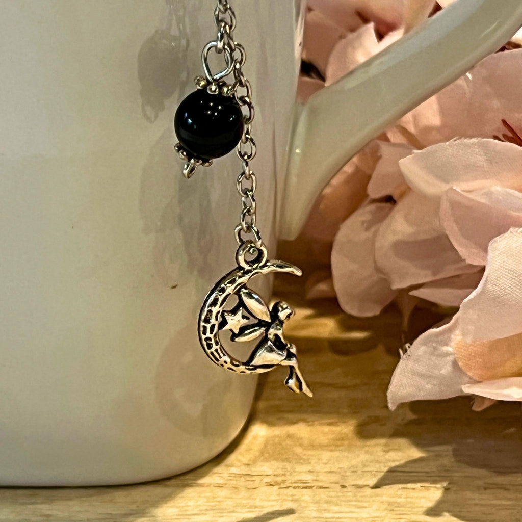 Fairy Moon Loose Leaf Tea Steeper, Herbal Tea Infuser & Strainer - Winterberry Hearth
