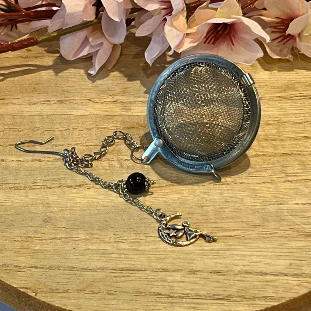 Fairy Moon Loose Leaf Tea Steeper, Herbal Tea Infuser & Strainer - Winterberry Hearth
