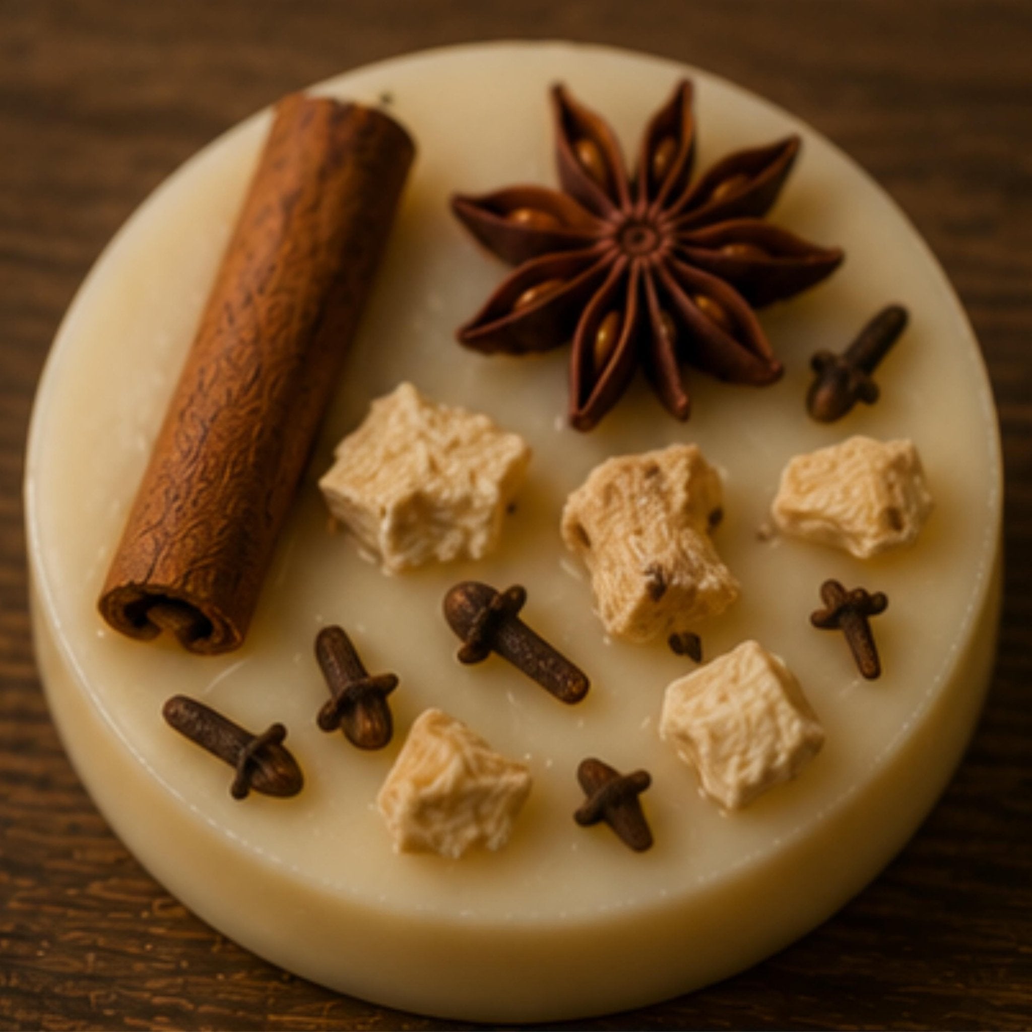 Gingerbread Cottage Wickless Candle Melt, Bakery Soy Wax Tart - Winterberry Hearth