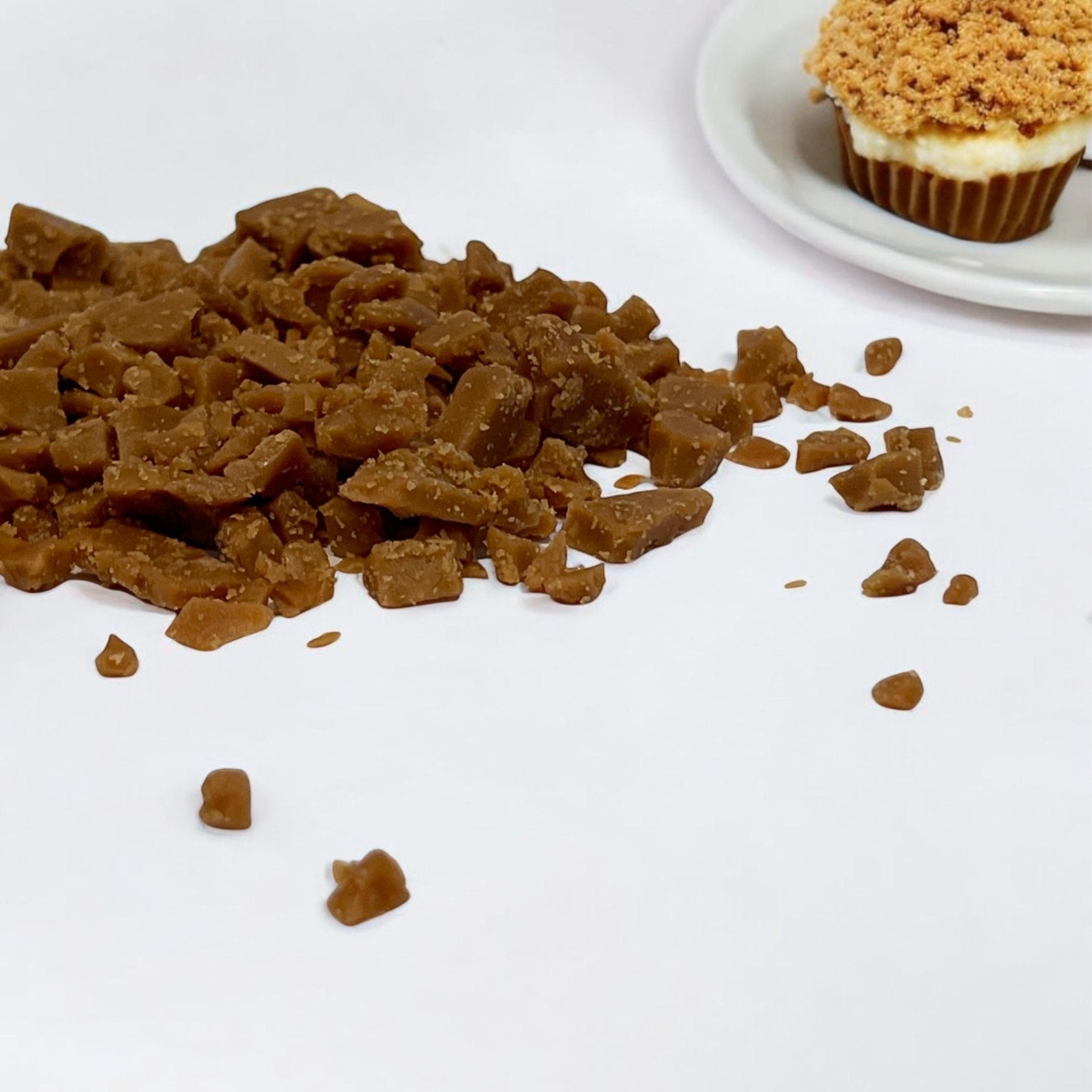 Gourmet Butter Toffee Bits: Crunchy Ice Cream & Cupcake Topping - Winterberry Hearth