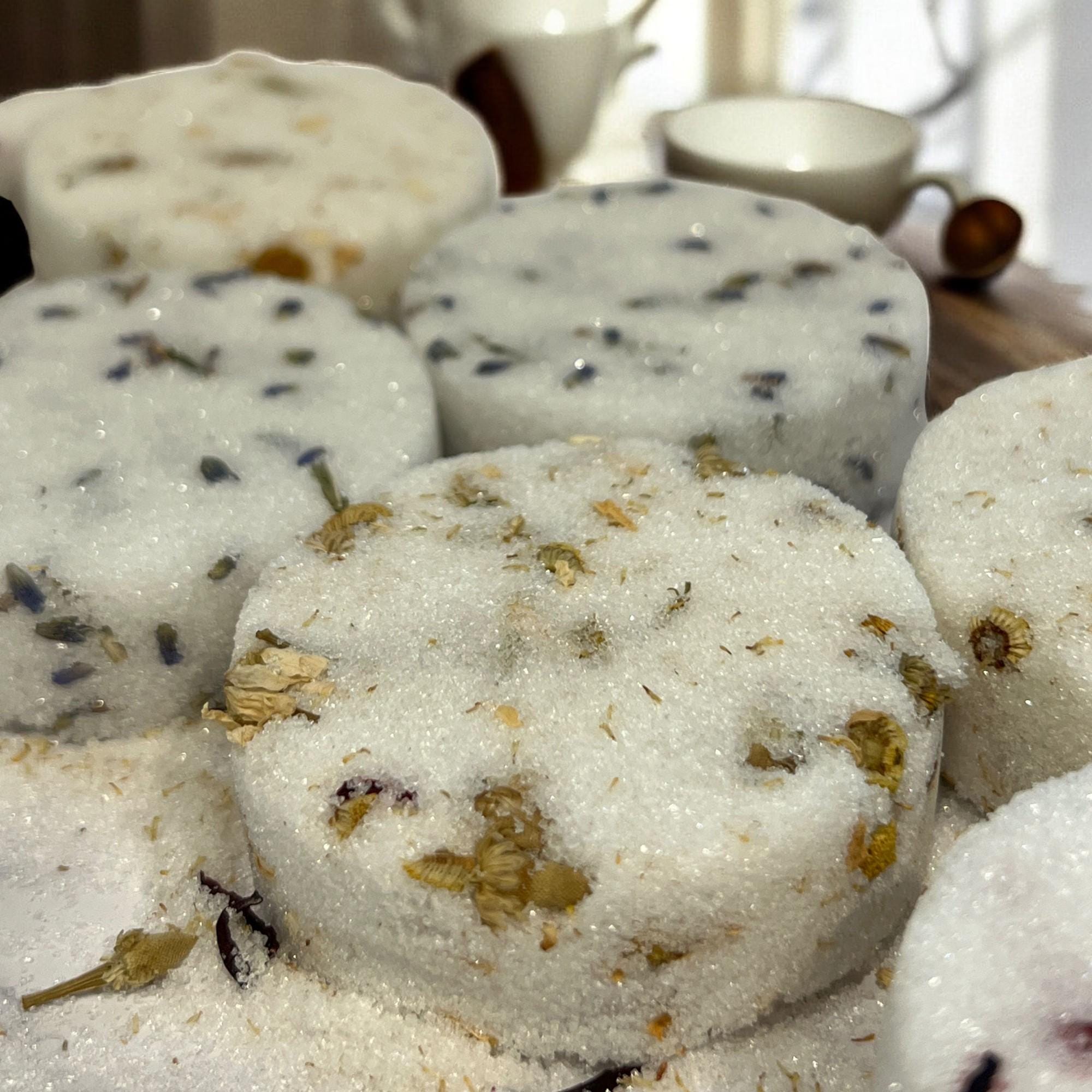 Herb Infused Gourmet Sugar Cubes: Tea & Beverage Enhancer - Winterberry Hearth