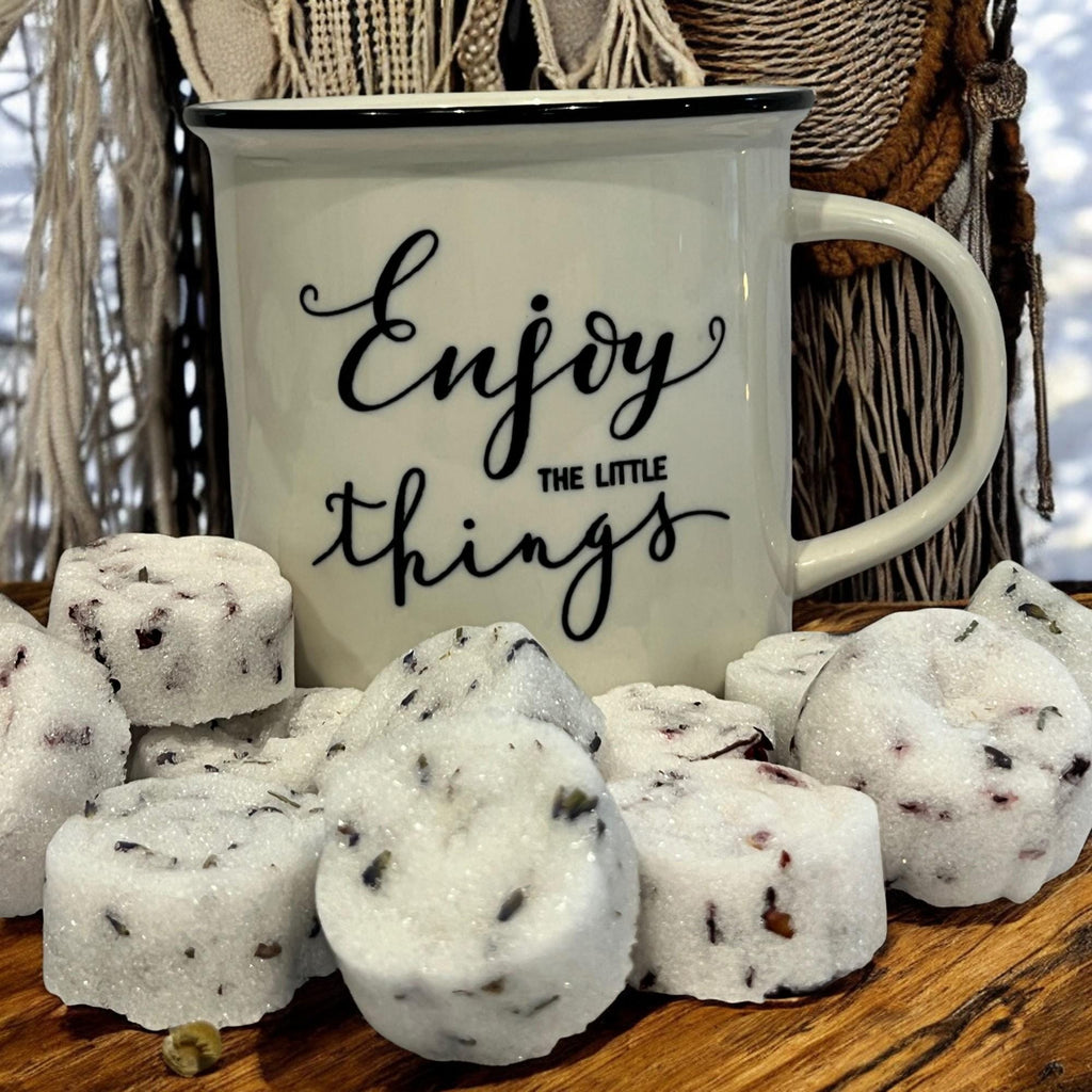 Herb Infused Gourmet Sugar Cubes: Tea & Coffee Drink Enhancer - Winterberry Hearth