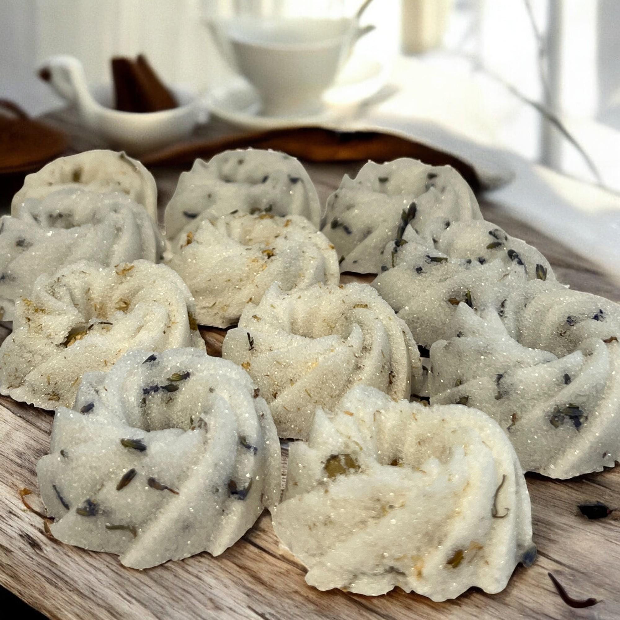 Herb Infused Gourmet Sugar Cubes: Tea & Coffee Flavor Enhancer - Winterberry Hearth