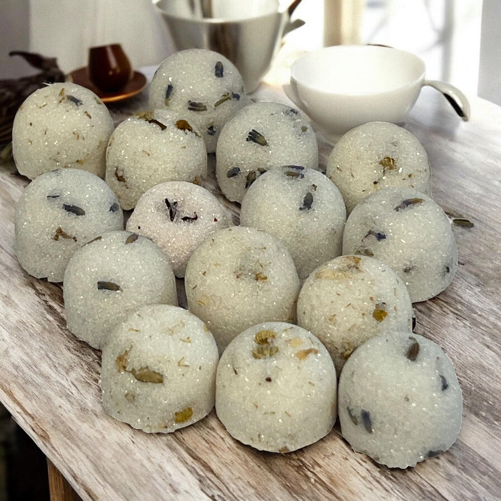 Herb Infused Sugar Cubes: Gourmet Tea & Coffee Flavoring - Winterberry Hearth