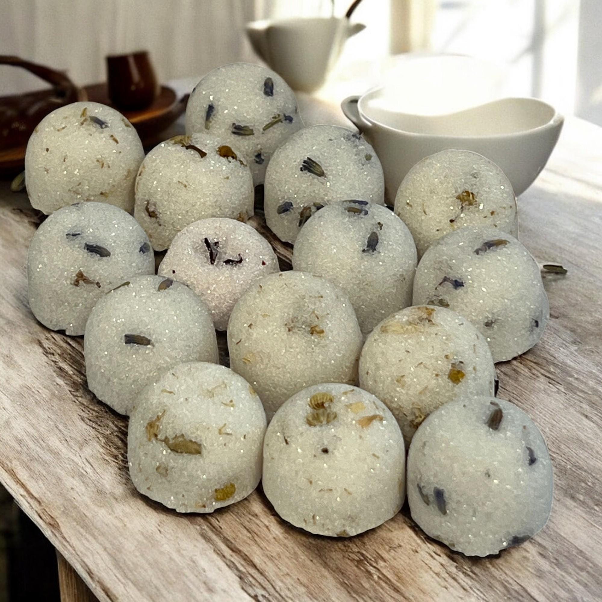 Herb Infused Sugar Cubes: Gourmet Tea & Coffee Flavoring - Winterberry Hearth