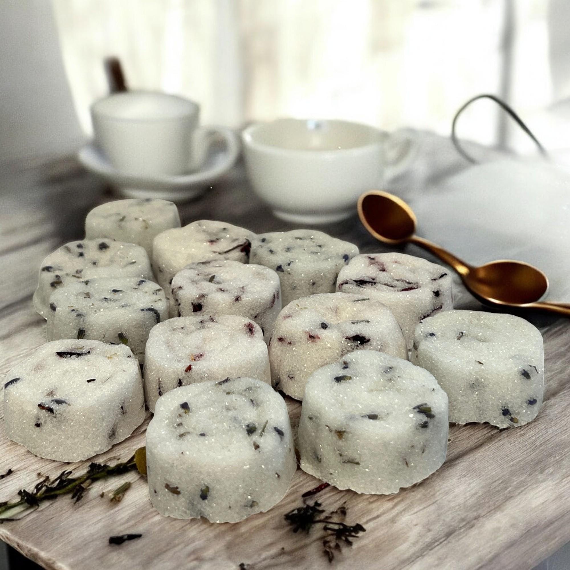 Herb Infused Sugar Cubes: Gourmet Tea & Coffee Sweetener - Winterberry Hearth