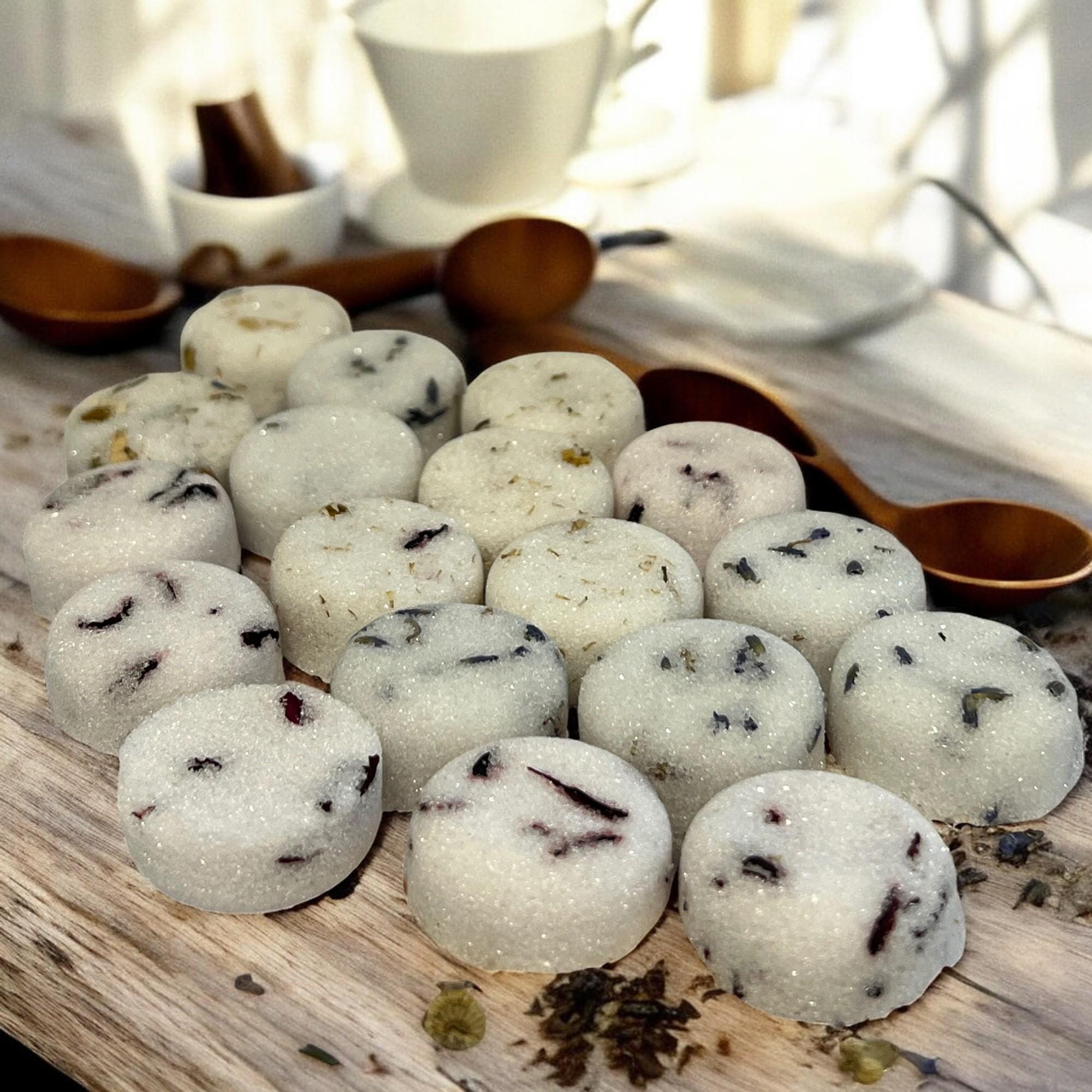 Herb Infused Sugar Cubes: Gourmet Tea & Coffee Sweetener - Winterberry Hearth
