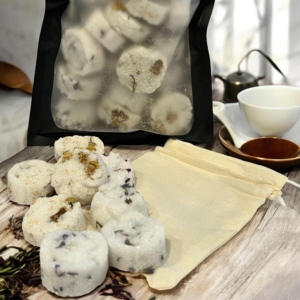 Herbal Infused Gourmet Sugar Cubes: Tea & Coffee Sweetener - Winterberry Hearth