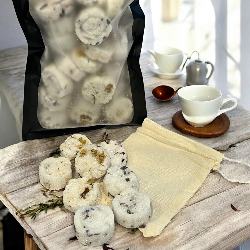 Herbal Infused Gourmet Sugar Cubes: Tea & Coffee Sweetener - Winterberry Hearth