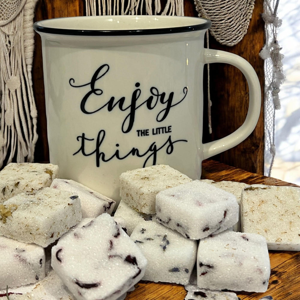 Herbal Infused Sugar Cubes: Gourmet Coffee & Tea Sweetener - Winterberry Hearth