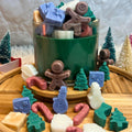 Holiday Scented Soy Wax Melts, Fall and Christmas Shaped Candle Tarts - Winterberry Hearth