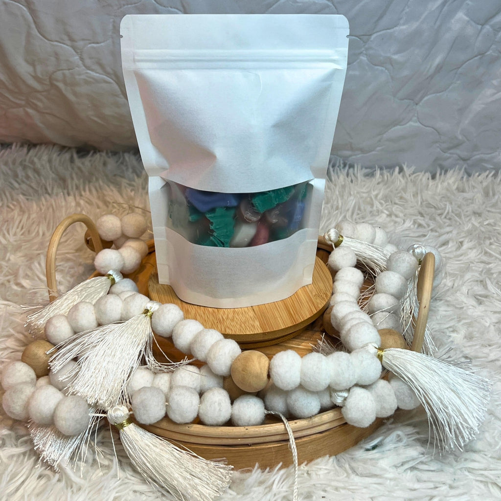 Holiday Scented Soy Wax Melts, Fall and Christmas Shaped Candle Tarts - Winterberry Hearth