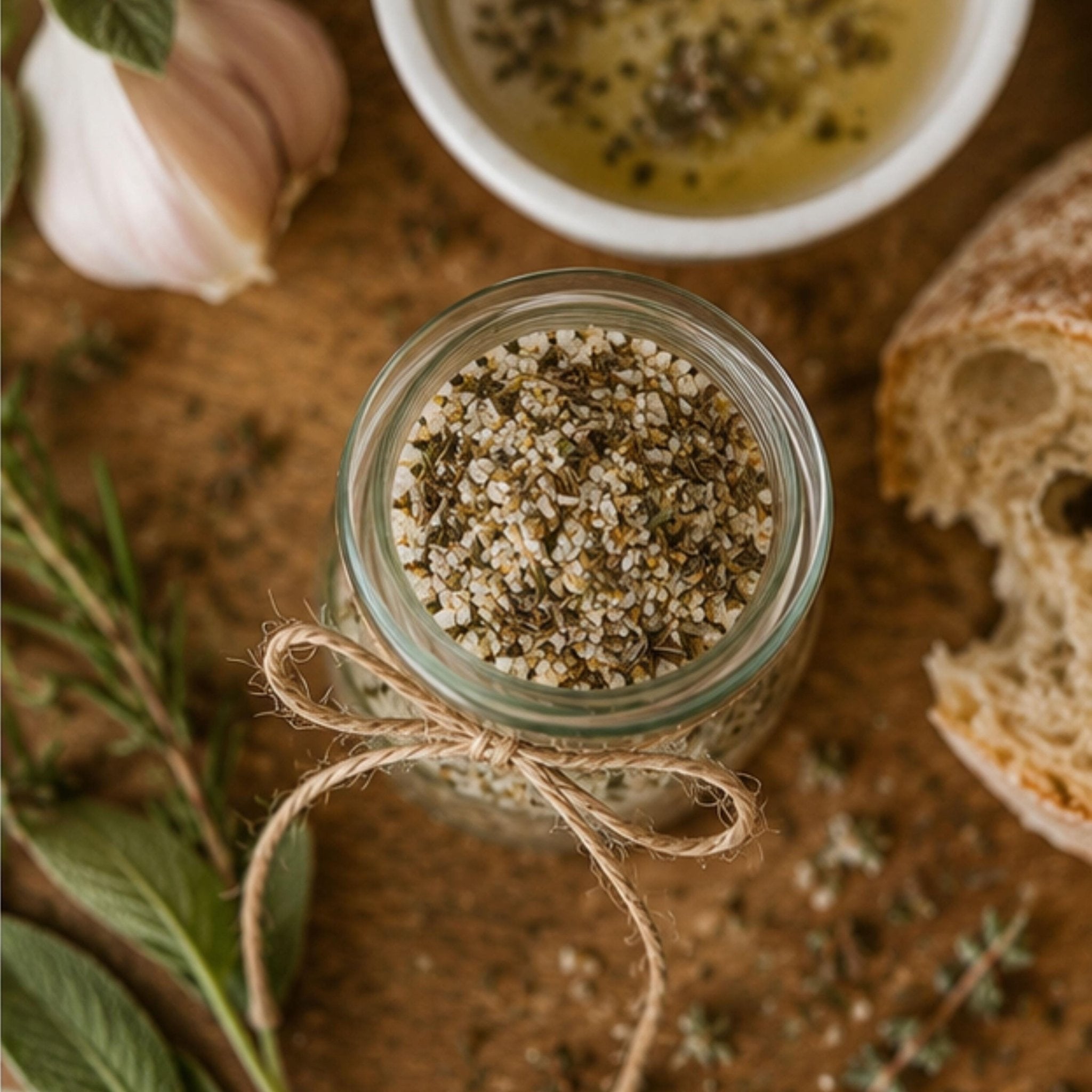 Homestead Kitchen Garlic Herb Butter Blend Seasoning, Roasted Vegetable Salt, Gourmet Pantry Spice - Winterberry Hearth