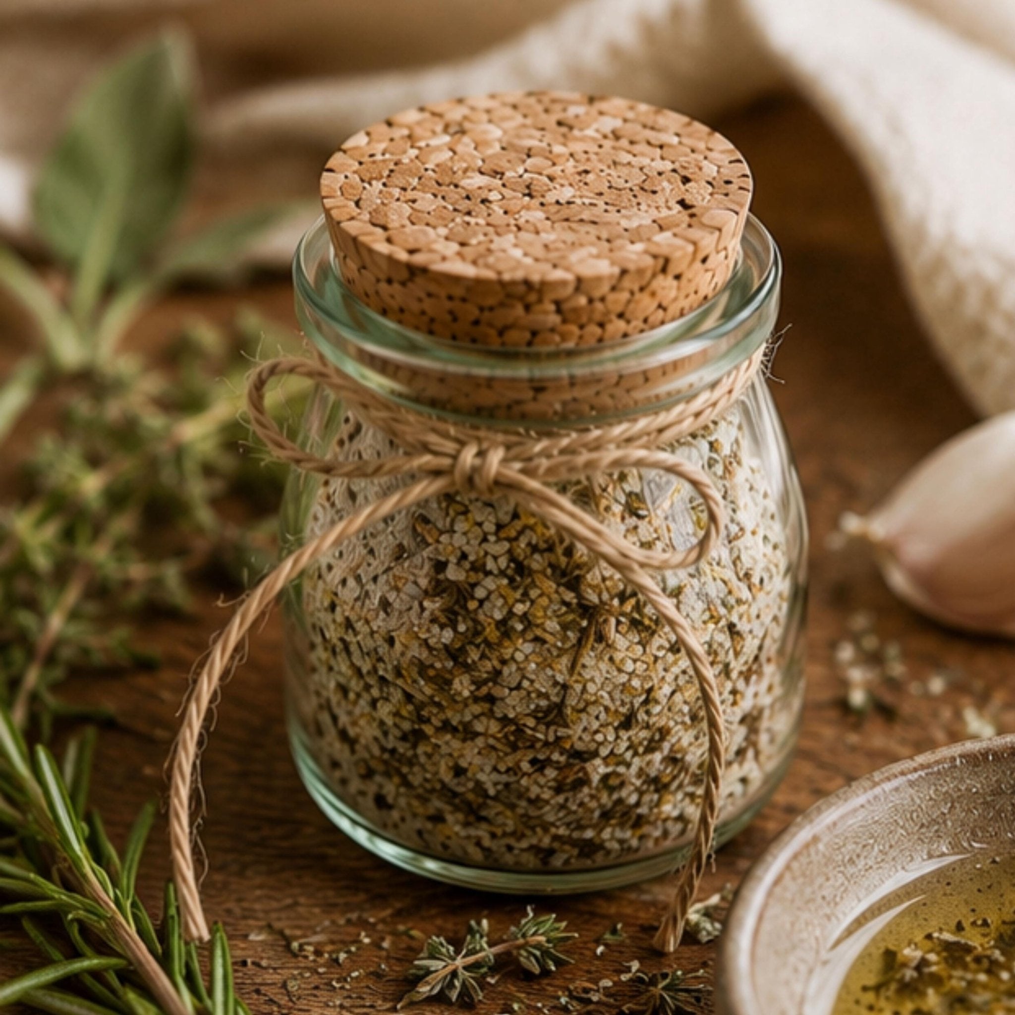 Homestead Kitchen Garlic Herb Butter Blend Seasoning, Roasted Vegetable Salt, Gourmet Pantry Spice - Winterberry Hearth
