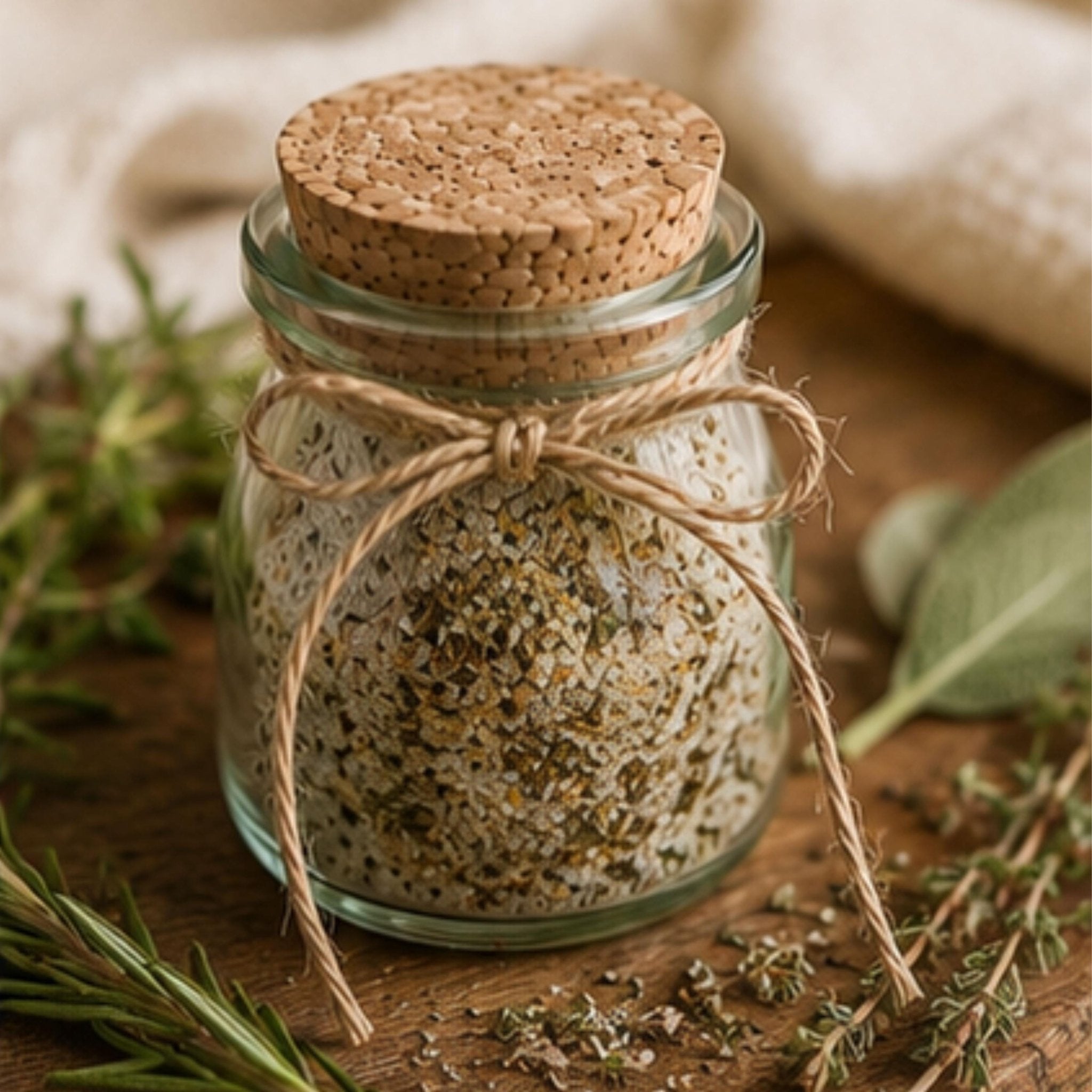 Homestead Kitchen Garlic Herb Butter Blend Seasoning, Roasted Vegetable Salt, Gourmet Pantry Spice - Winterberry Hearth