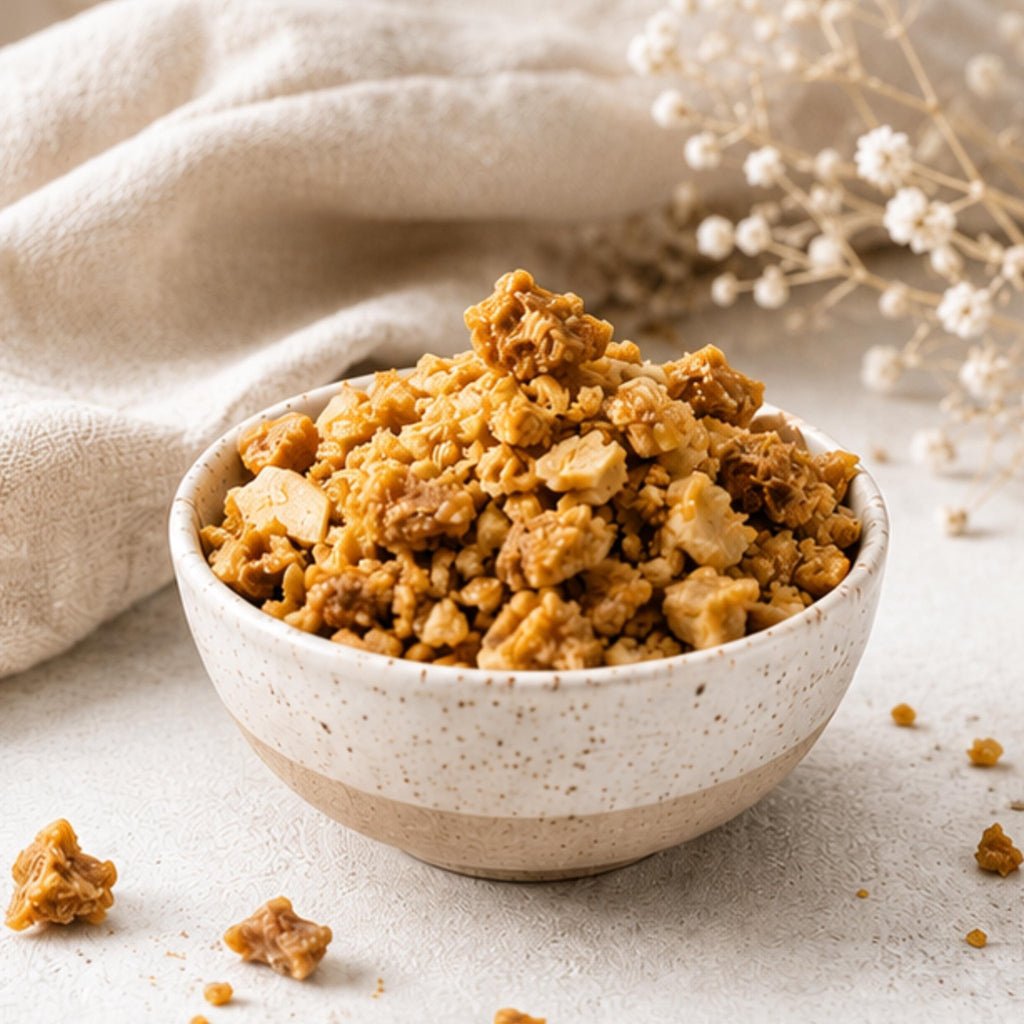 Honeycomb Garnish & Dessert Topping, Sponge Toffee Crumble, Caramelized Seafoam Gourmet Dessert Sprinkles - Winterberry Hearth