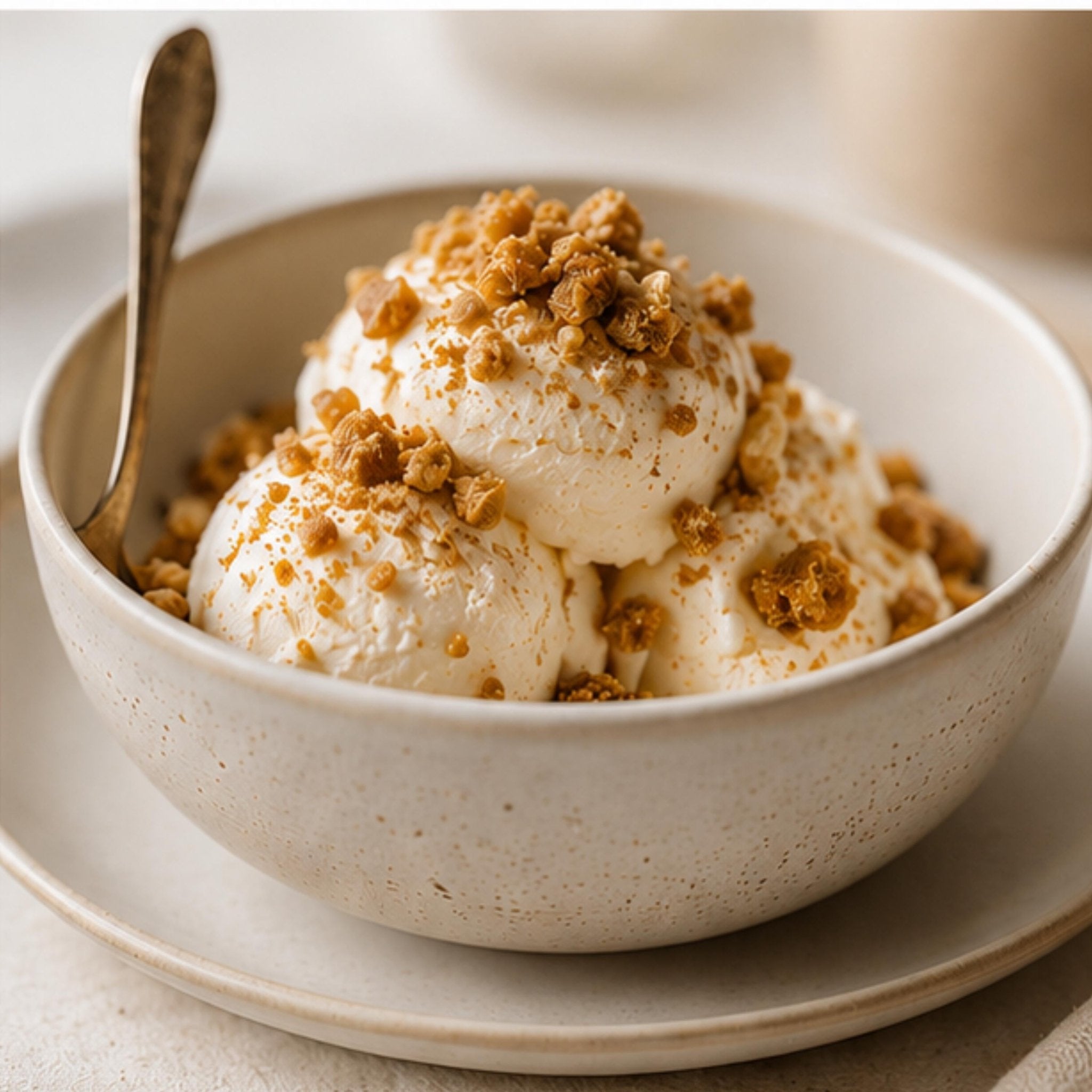 Honeycomb Garnish & Dessert Topping, Sponge Toffee Crumble, Caramelized Seafoam Gourmet Dessert Sprinkles - Winterberry Hearth