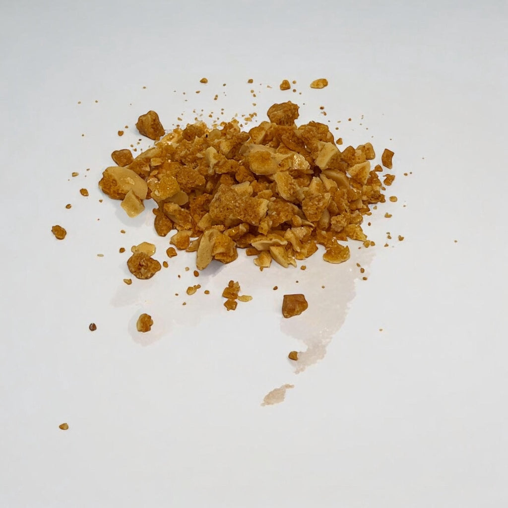 Honeycomb Garnish & Dessert Topping, Sponge Toffee Crumble, Caramelized Seafoam Gourmet Dessert Sprinkles - Winterberry Hearth