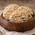 Iced Oatmeal Raisin Cookies, Vanilla Almond or Maple Homemade Bakery Tea Cakes, Gourmet Dessert - Winterberry Hearth