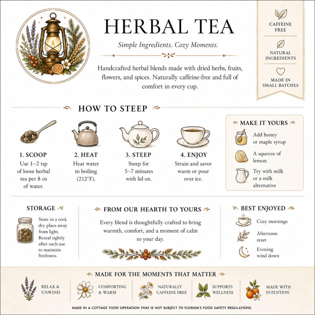 Fireside Chai Assam Black Tea, Herbal Spice Loose Leaf Beverage Infusion, Cozy Winter Comfort