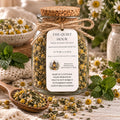 Spearmint Chamomile Herbal Tea, The Quiet Hour Slow Living Blend, Loose Leaf Caffeine Free Tea