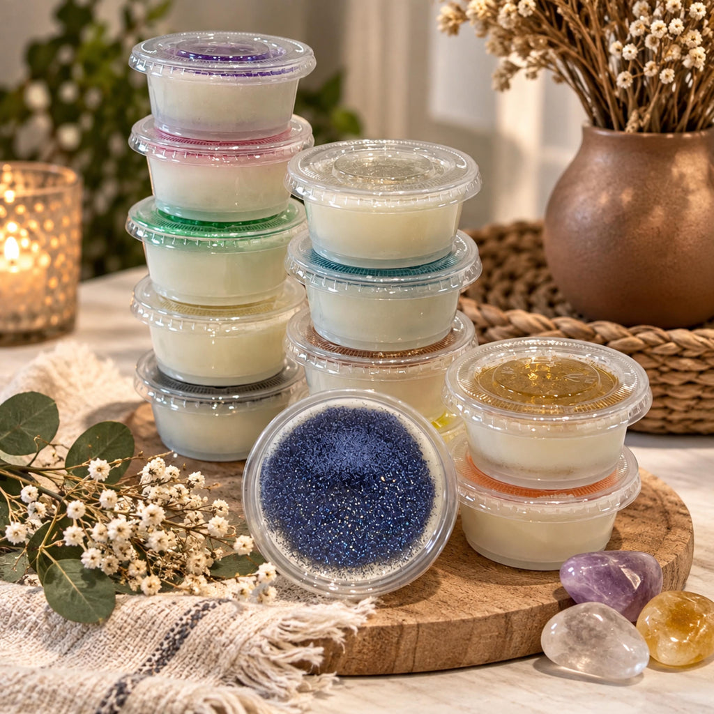 Aromatherapy Hidden Crystal Wax Melts, Surprise Gemstone Reveal Soy Blend Tarts, Spiritual Gift