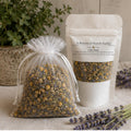 Lavender Herb Sachet, Calm Home Fragrance, Chamomile Lemon Balm Pouch, Drawer Freshener, Relaxing Gift - Winterberry Hearth