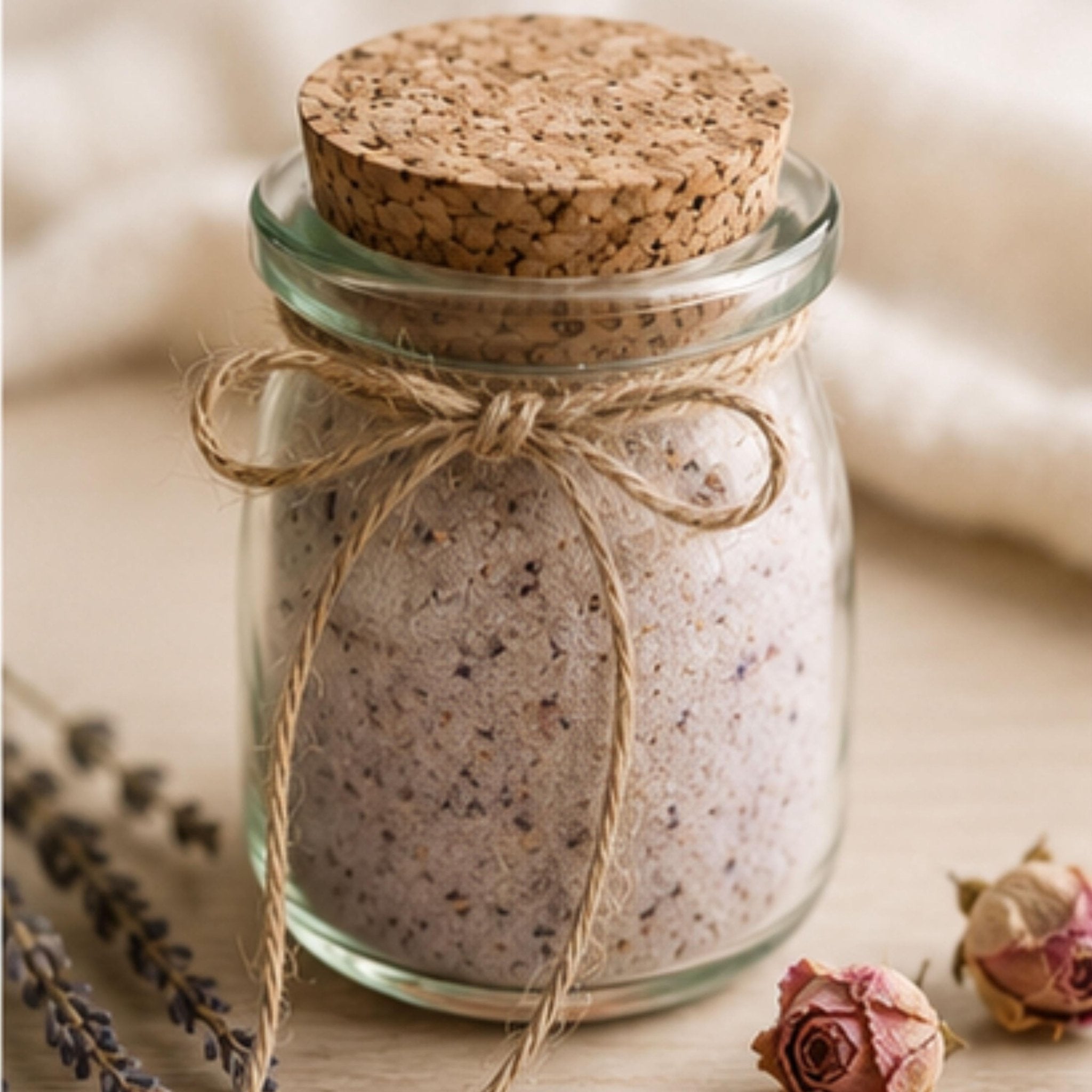 Lavender Rose Sugar, Tea Sweetener, Baking Garnish, Cocktail Mixer, Floral Mocktail Rimmer, Gourmet Pantry - Winterberry Hearth