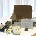Leaf of Life Goat's Milk Soap Gift Set: Crystal Infused, Aromatherapy Roller - Winterberry Hearth