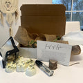 Leaf of Life Mini Soap Ritual Gift Set: Goat Milk + Aromatherapy Oil - Winterberry Hearth